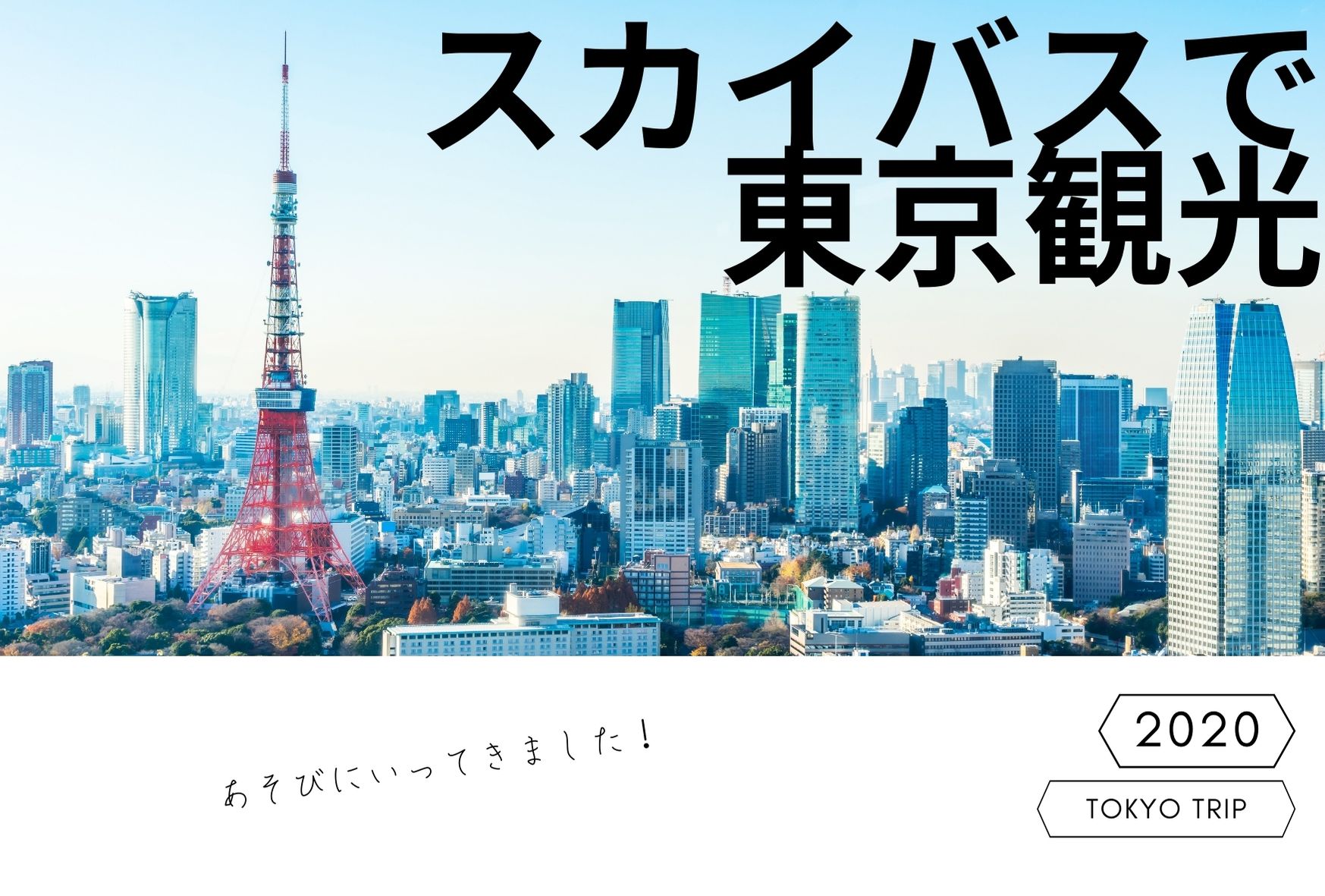 あなたが現在見ているのは スカイバスで東京観光★