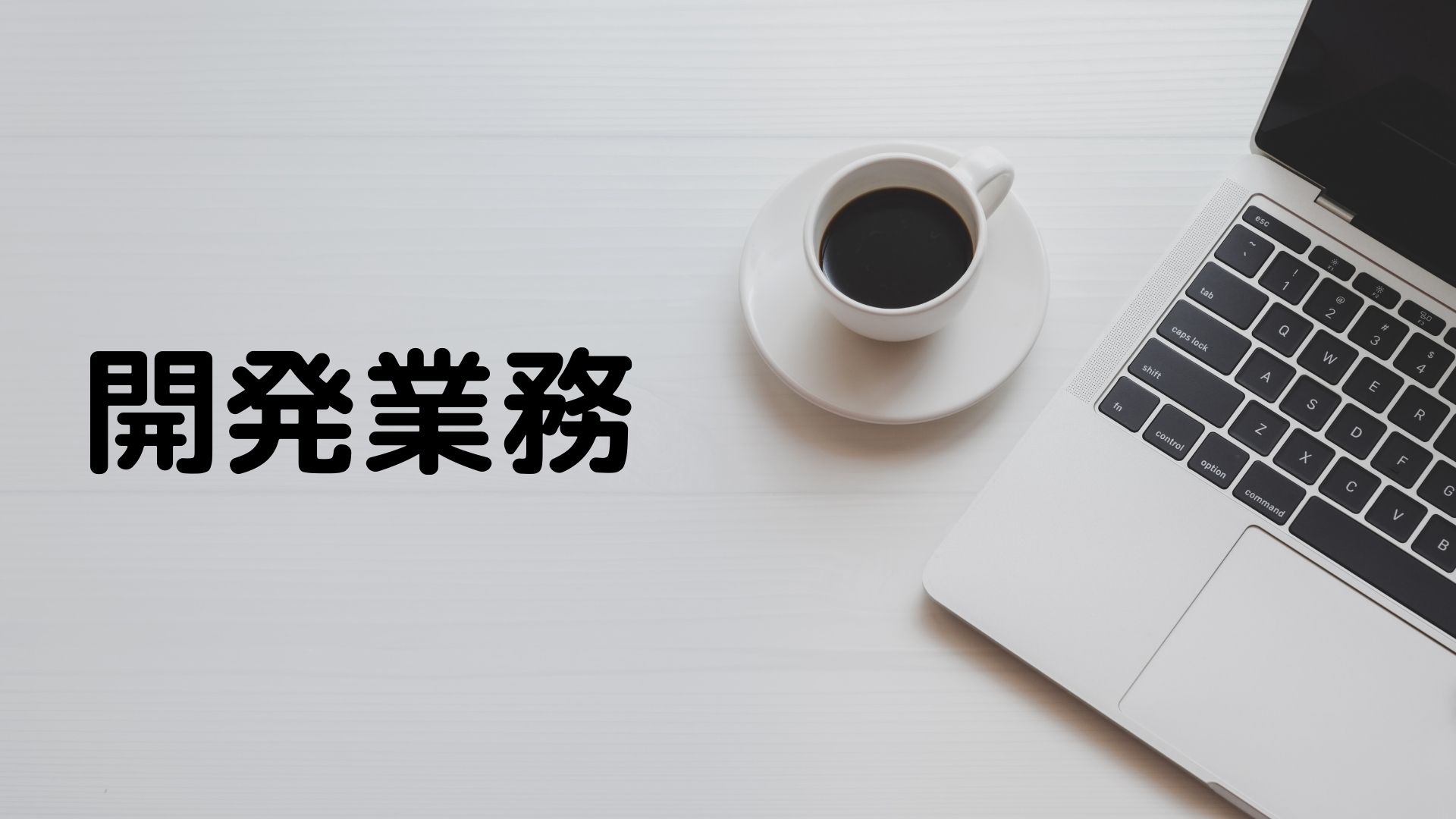あなたが現在見ているのは 開発業務