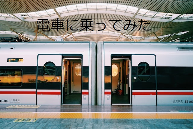 あなたが現在見ているのは 電車に乗ってみた