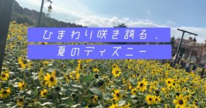 投稿についてもっと詳しく ひまわり咲き誇る、夏のディズニー