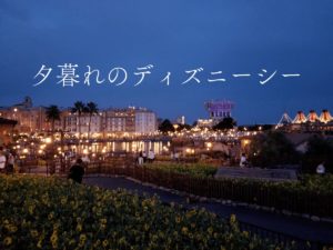 投稿についてもっと詳しく 夕暮れのディズニーシー