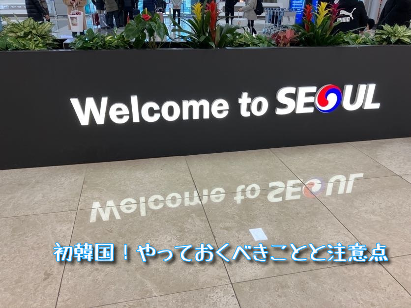 あなたが現在見ているのは 初韓国！やっておくべきことと注意点