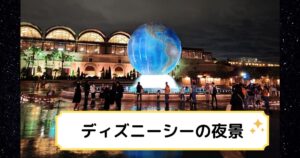 投稿についてもっと詳しく ディズニーシーの夜景