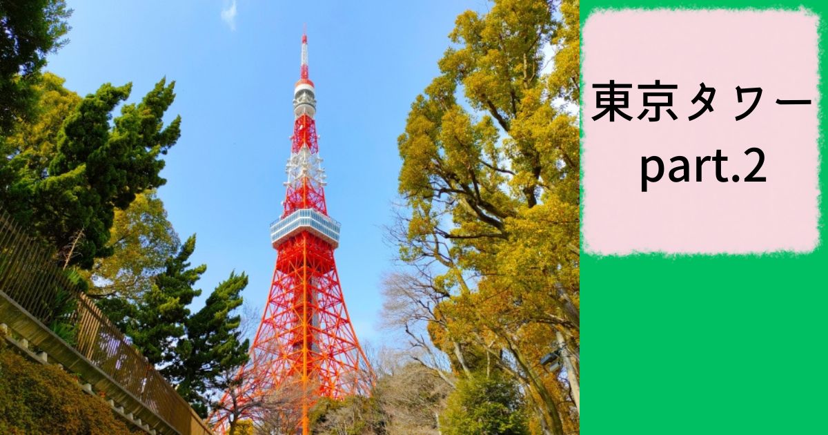 あなたが現在見ているのは 人生初の東京タワー part.2