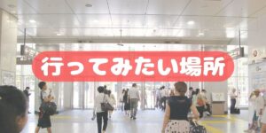 投稿についてもっと詳しく 行ってみたい場所