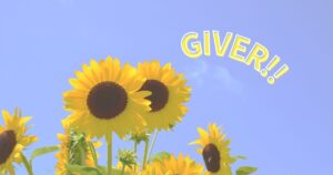投稿についてもっと詳しく GIVER!!