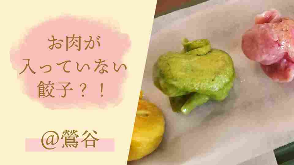あなたが現在見ているのは お肉が入っていない餃子？！