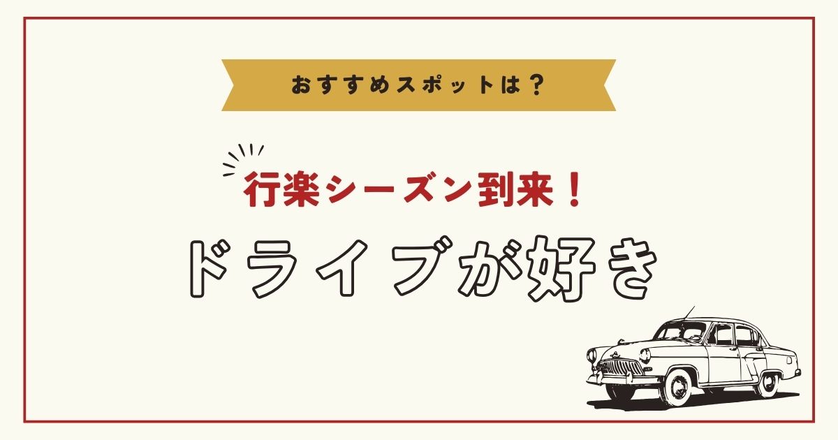 あなたが現在見ているのは ドライブが好き