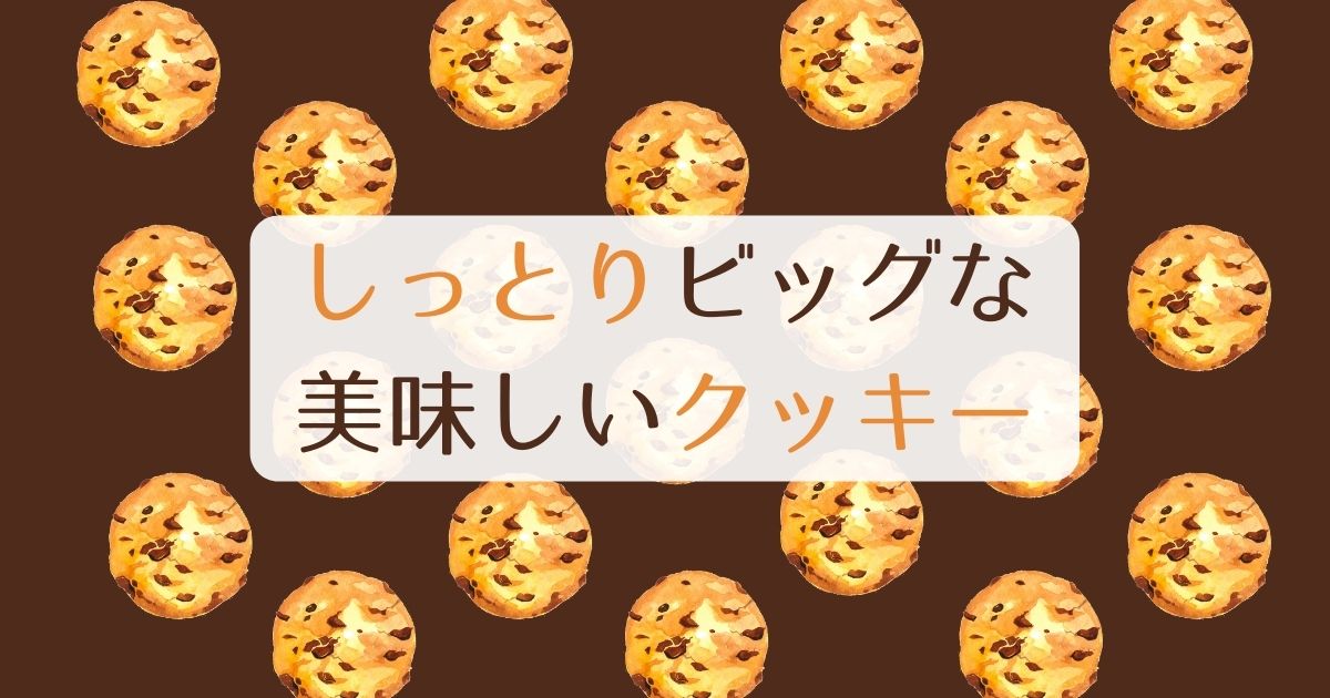 あなたが現在見ているのは しっとりビッグな美味しいクッキー
