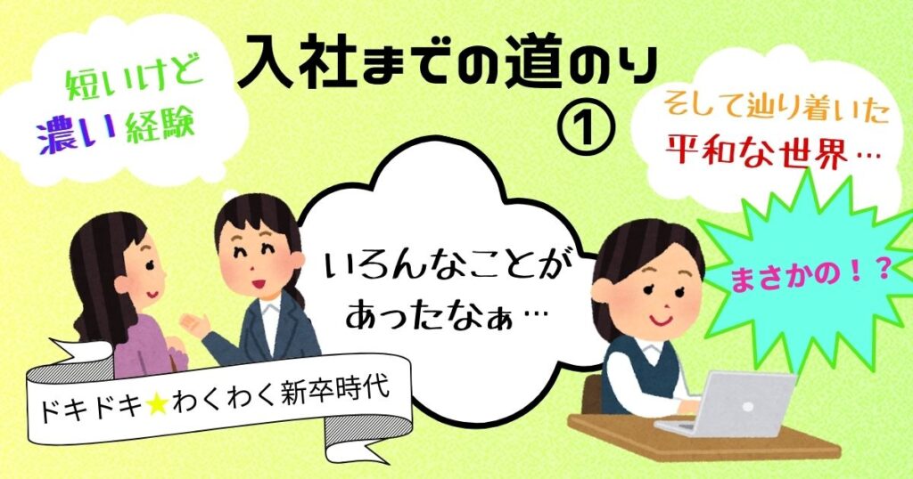 投稿についてもっと詳しく 入社までの道のり①　～平和な世界を求めて～