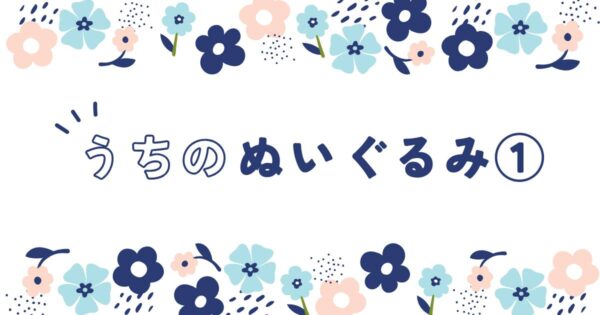 投稿についてもっと詳しく うちのぬいぐるみ語り①